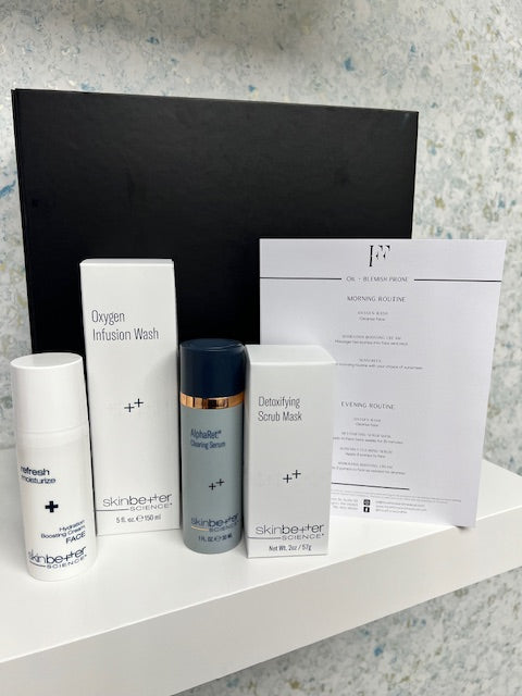 Face Forward Skinbetter Science Oil & Blemish Prone Kit (full size)