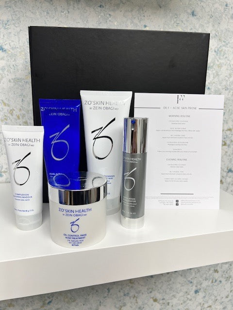 Face Forward ZO OILY & ACNE PRONE SKINCARE KIT (full size)