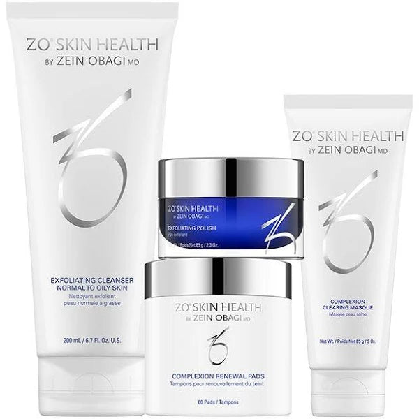 ZO Complexion Clearing Program; 4 products (full size)