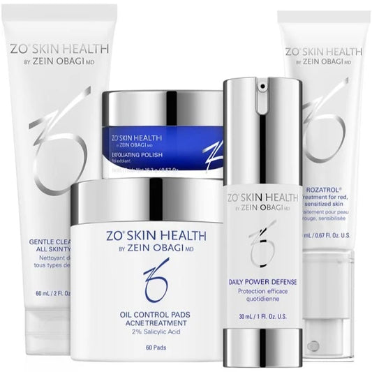 ZO Skin Normalizing System; 5 products (travel size)